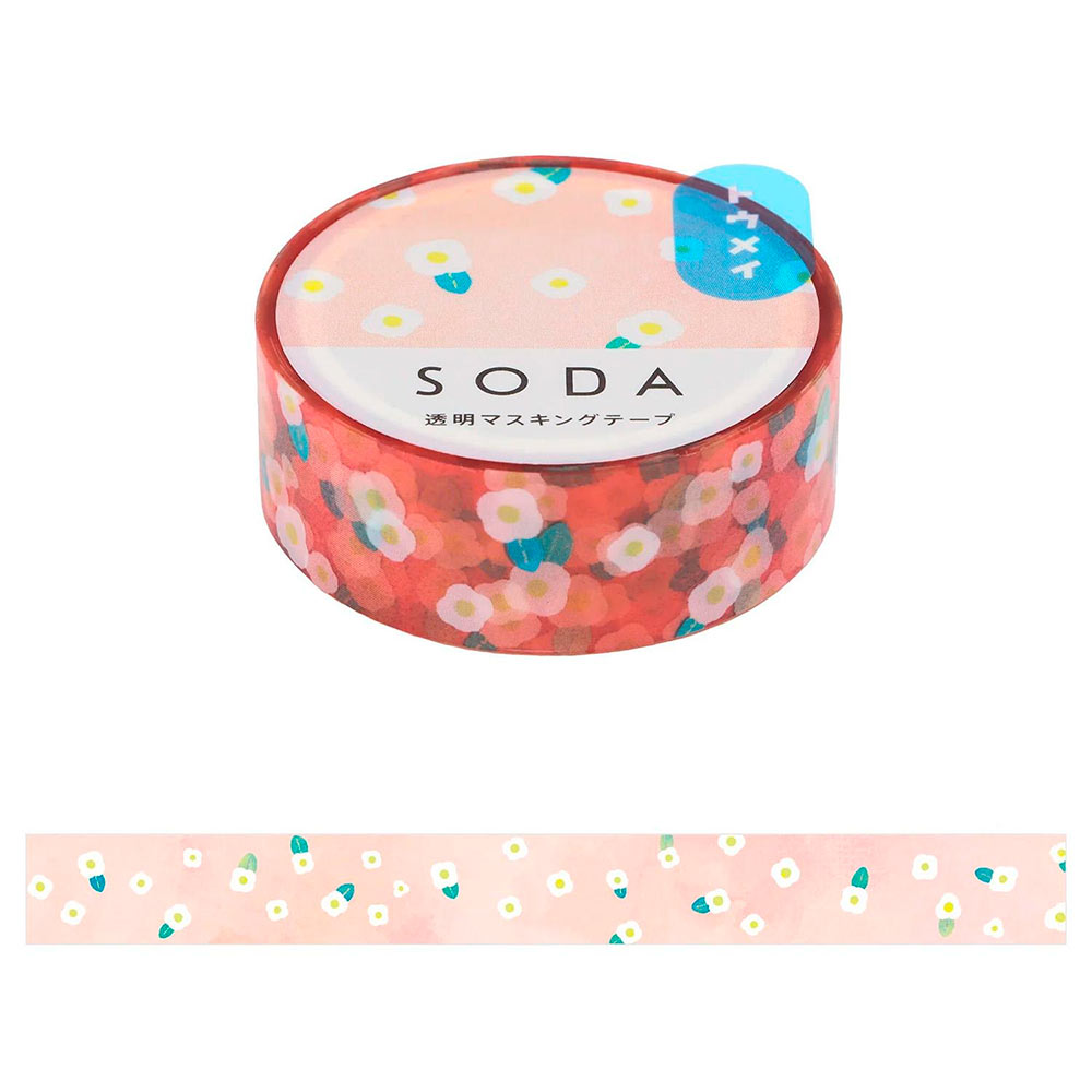 King Jim – Fita Decorativa Transparente SODA 15 mm – Uraraka