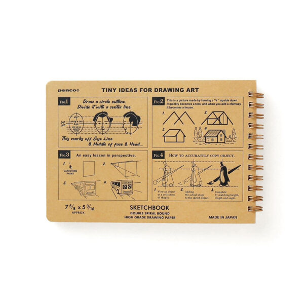 Sketch-Book-B6-Medium-Penco-08 Penco – Bloco de Desenho Sketch Book B6 – Médio