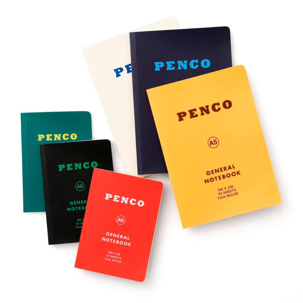 Soft-PP-Notebook-A5-Ruled-Navy-02 Penco – Caderno Soft PP A5 Pautado – Azul-Marinho
