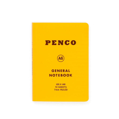 Penco – Caderno Soft PP A6 Pautado – Amarelo