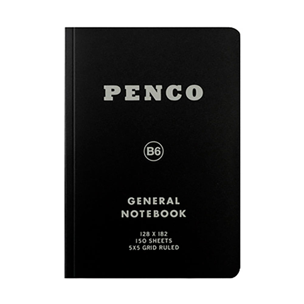 Penco – Caderno Soft PP B6 – Preto