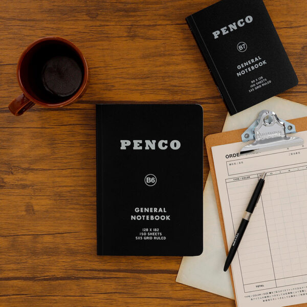 Penco – Caderno Soft PP B6 – Preto