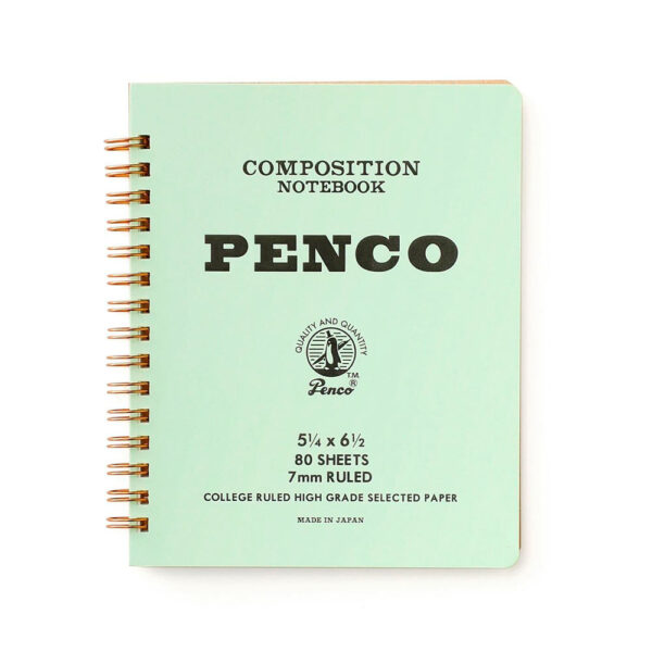 caderno-M-penco-menta-03 Penco – Caderno M – Verde Menta