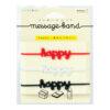 Midori – Message Band Elástica – Happy