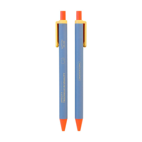 Iconic – Caneta de Gel Bubbly 0,38 mm - Azul-Índigo