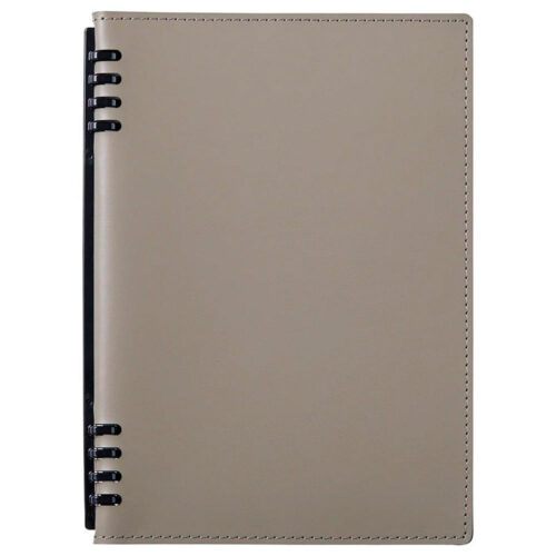King Jim – Caderno de Argolas Lezaface U Tefrenu – Cinzento