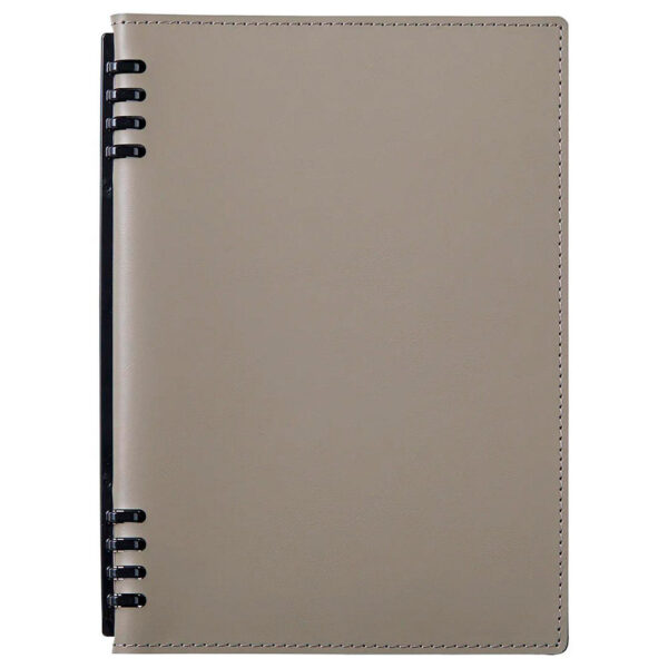 King Jim – Caderno de Argolas Lezaface U Tefrenu – Cinzento