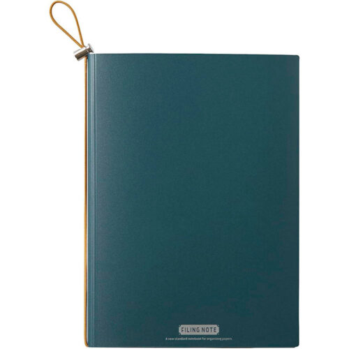 king-jim-fillin-note-verde-01 King Jim – Arquivador A5 com Papel Quadriculado – Azul-Marinho