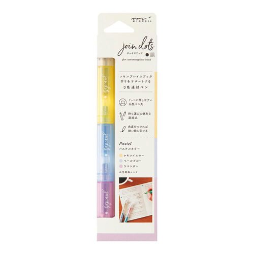 midori-canetas-modulares-pastel-01 Midori – Canetas de Encaixe Join Dots – Cores Pastel