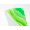 midori_capa_verde_04 Midori - Pasta Transparente A4 com 7 Bolsas – Gradiente Verde
