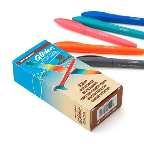 penco-glider-pen-10-0 Penco – Conjunto Glider Pen (10 cores)